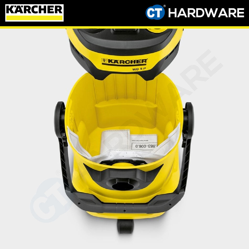 Karcher 28630060 Fleece Filter Bags KFI 487