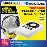 Karcher 28630060 Fleece Filter Bags KFI 487