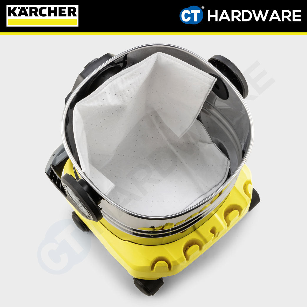 Karcher 28630060 Fleece Filter Bags KFI 487