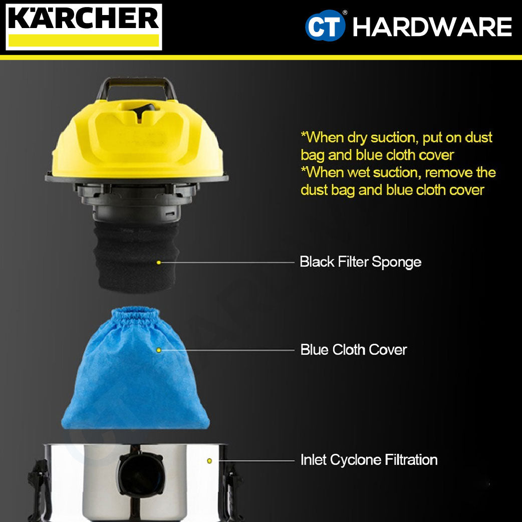 Karcher 28630150 Textile filter MV 1/WD 1