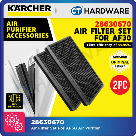 Karcher Air Purifier Filter Set (AF 20 / AF 30 / AF 50) [28630560 / 28630670 / 28630780]