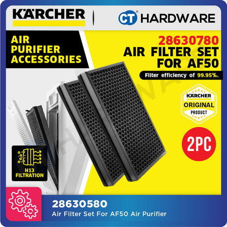 Karcher Air Purifier Filter Set (AF 20 / AF 30 / AF 50) [28630560 / 28630670 / 28630780]