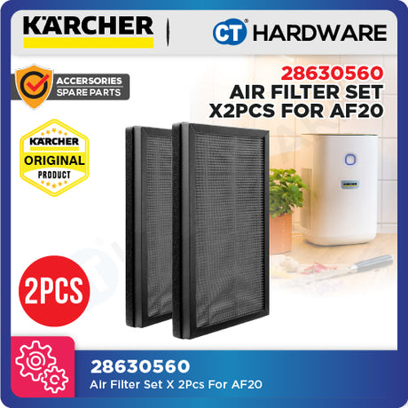 Karcher Air Purifier Filter Set (AF 20 / AF 30 / AF 50) [28630560 / 28630670 / 28630780]