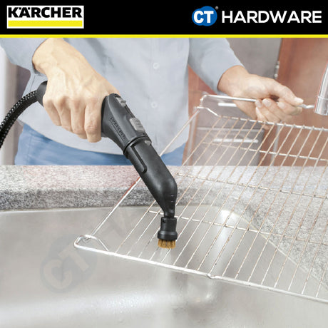 Karcher 28630610 Round brush kit with brass bristles