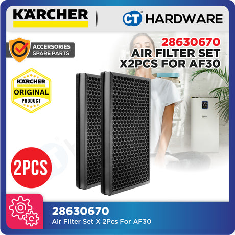 Karcher Air Purifier Filter Set (AF 20 / AF 30 / AF 50) [28630560 / 28630670 / 28630780]