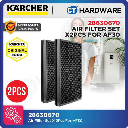Karcher Air Purifier Filter Set (AF 20 / AF 30 / AF 50) [28630560 / 28630670 / 28630780]