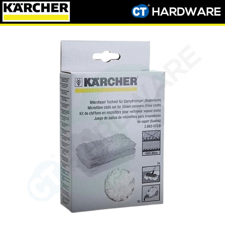 Karcher 28631730 Microfibre cloth kit for floor nozzle Classic and Comfort