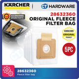 Karcher 28632360 Fleece filter bag suitable for VC 2 Vacuum Cleaner