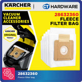 Karcher 28632360 Fleece filter bag suitable for VC 2 Vacuum Cleaner