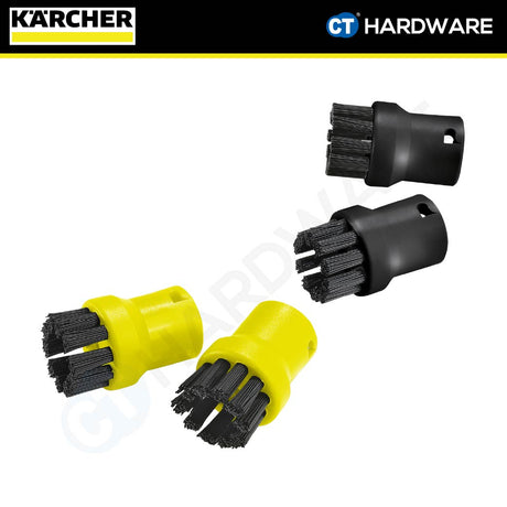 Karcher 28632640 Round Brush Set For Steam Cleaner
