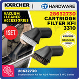 Karcher 28632730 Suction Brush Kit for AD4 Premium / WD Series Vacuum Cleaner