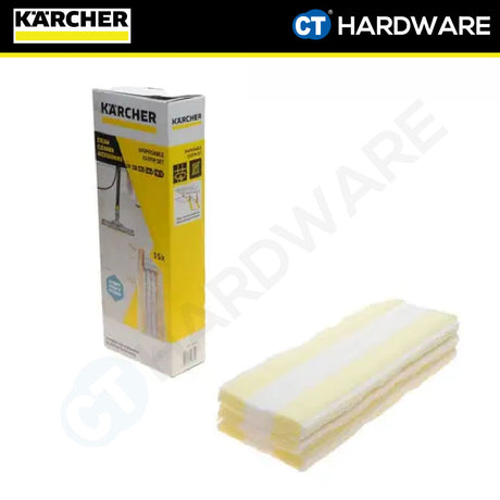 Karcher 28632990 EasyFix Disposable Cloth Set  for SC Series Steam Cleaner