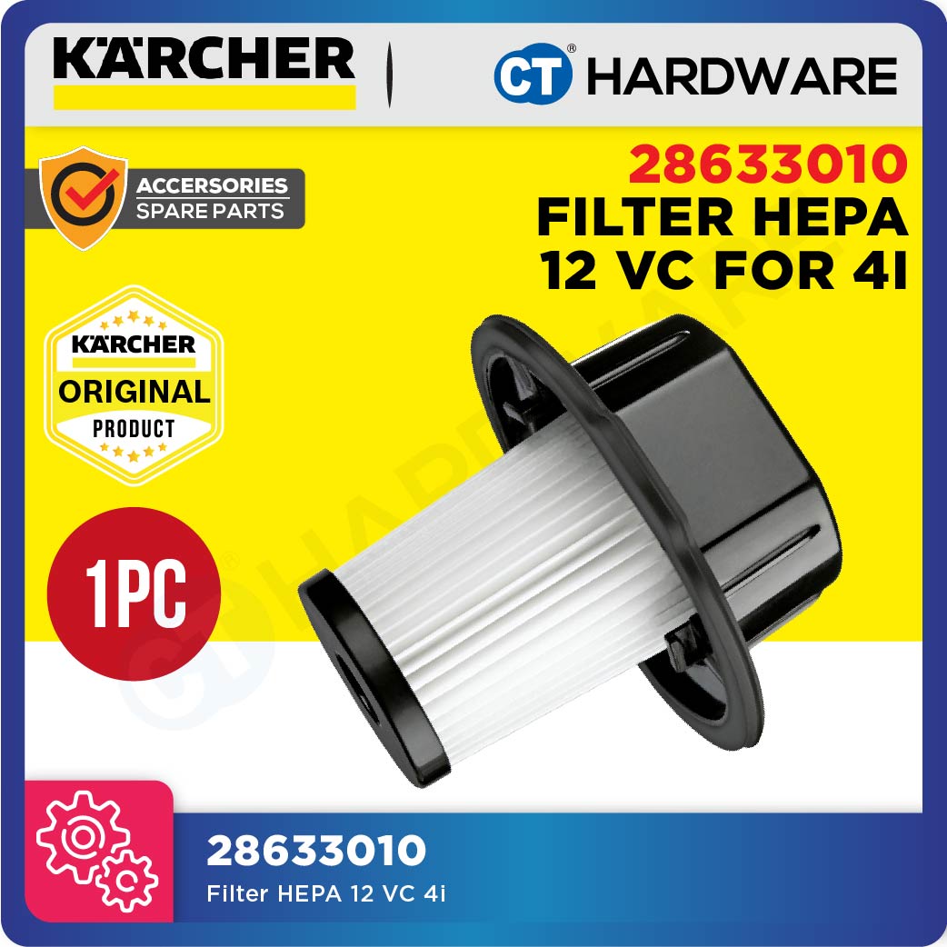 KARCHER 28633010 HEPA 12 FILTER SPECIAL ACCESSORY FOR VC 4I CORDLESS VACUUM CLEANER