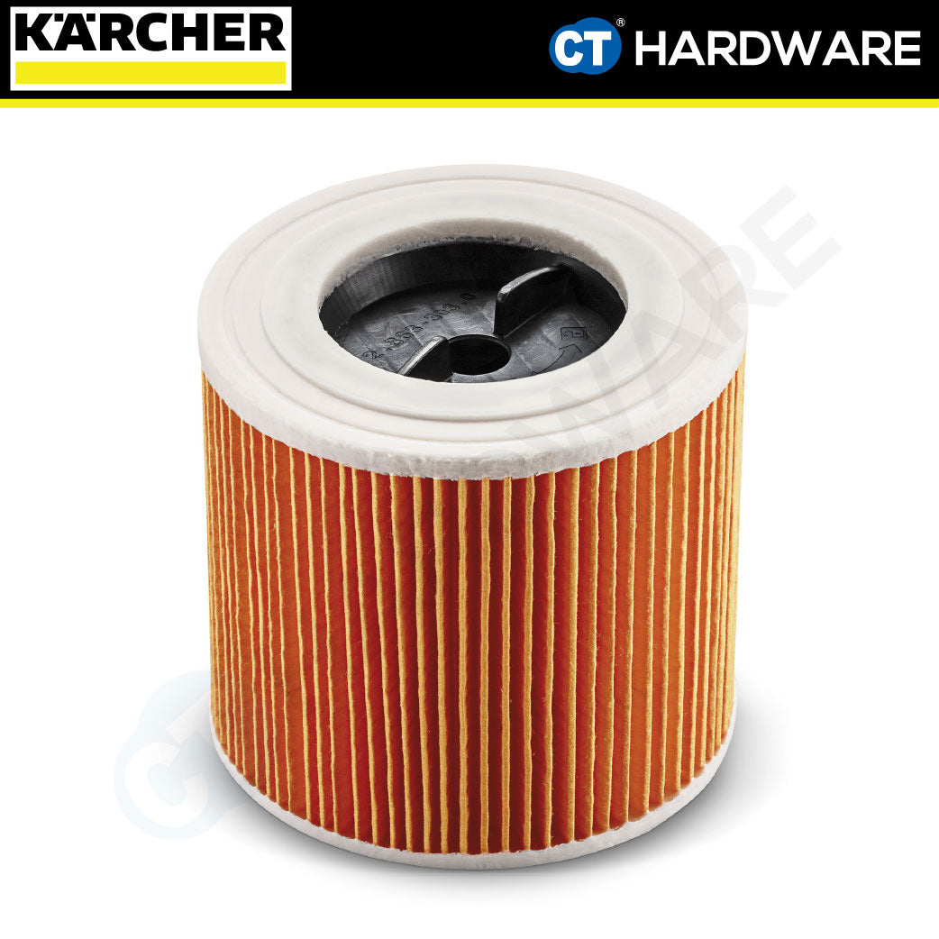 Karcher 28633030 One-Piece Cartridge Filter for WD Series Vacuum Cleaner & Carpet Cleaner