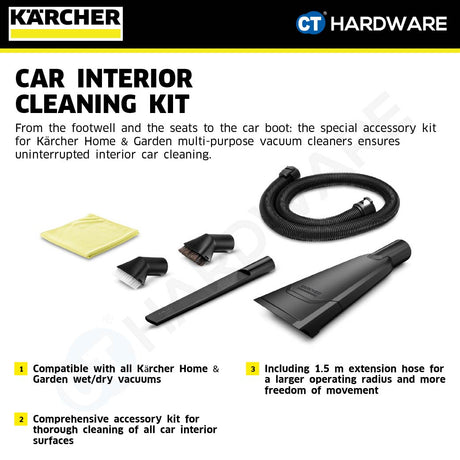 Karcher 28633040 Car Interior Cleaning Kit