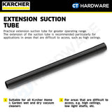 KARCHER 28633080 EXTENSION SUCTION TUBE NW35 COMPATIBLE FOR MODEL WD2 - WD5 VACUUM CLEANER