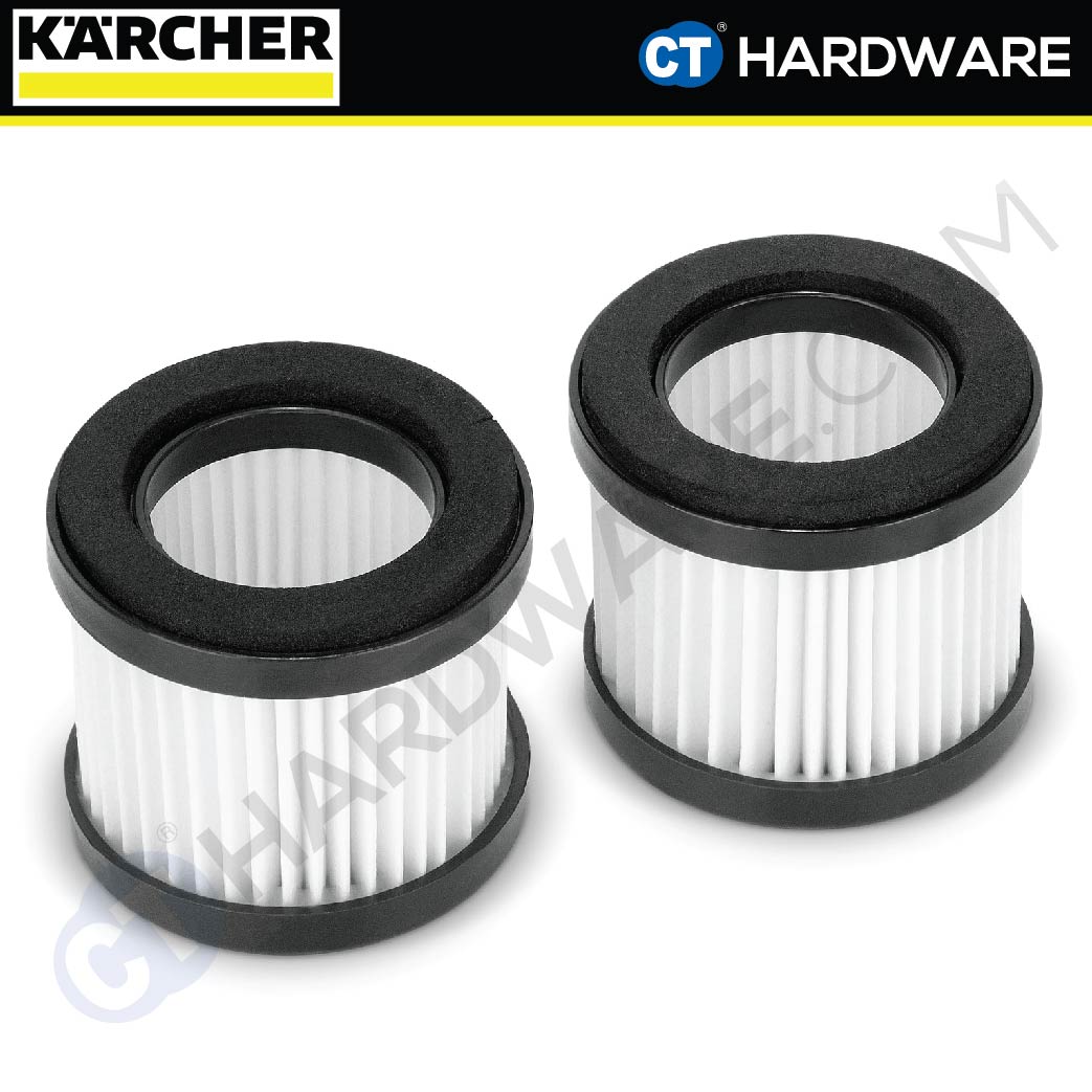 KARCHER 28633130 FILTER SET FOR VCH 2 CORDLESS HANDHELD VACUUM CLEANER [ VCH2 ]