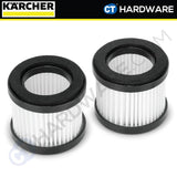 KARCHER 28633130 FILTER SET FOR VCH 2 CORDLESS HANDHELD VACUUM CLEANER [ VCH2 ]
