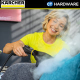 Karcher Microfibre Cloth Set with Garment Steamer for SC Series Steam Cleaner | 28632590 + 28633320 | Offer Set