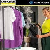 Karcher Microfibre Cloth Set with Garment Steamer for SC Series Steam Cleaner | 28632590 + 28633320 | Offer Set