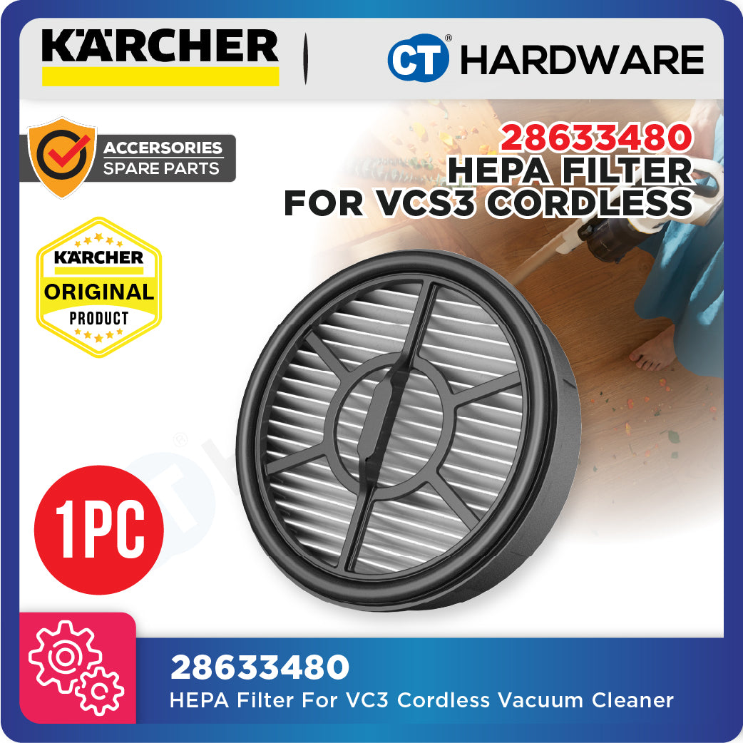 Karcher 28633480 Hepa 12 Filter VCS 3