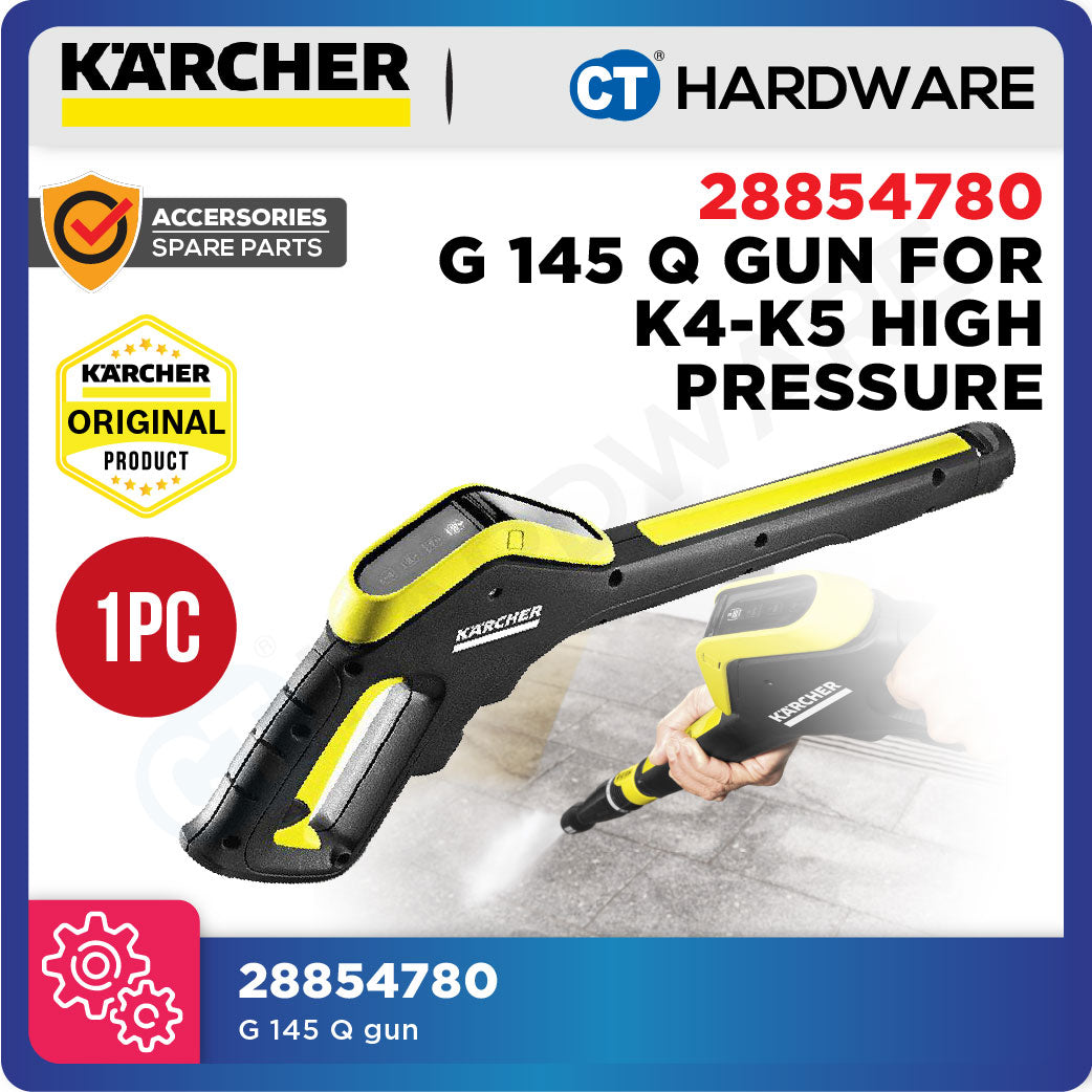 Karcher 28854780 G 145 Q gun For Kärcher Power Control and Full Control pressure washers in classes K 4 to K 5.