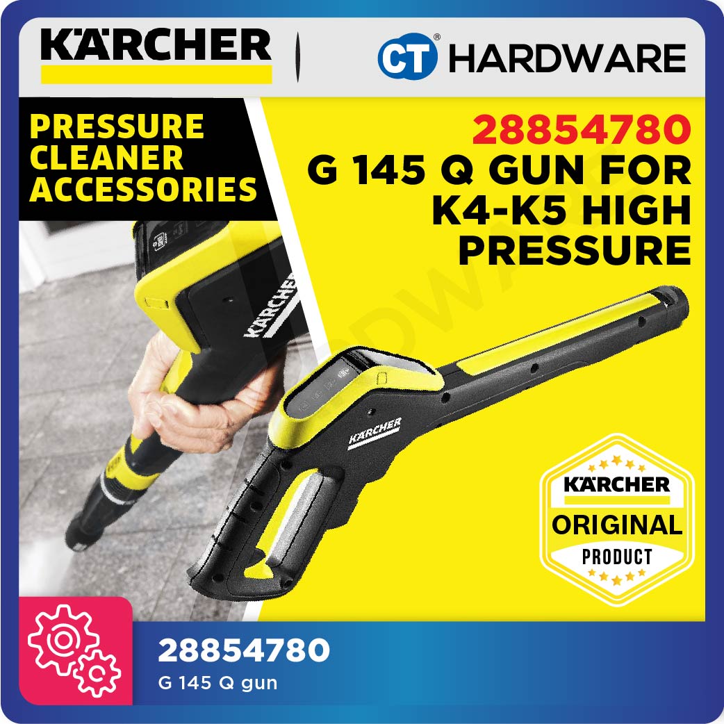 Karcher 28854780 G 145 Q gun For Kärcher Power Control and Full Control pressure washers in classes K 4 to K 5.