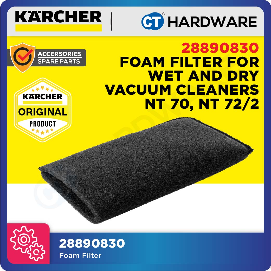 Karcher 28890830 Foam Filter for Wet Applications