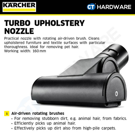Karcher 29030010 Turbo Upholstery Nozzle