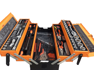 SunnyBy KitLine 85pcs Tool with Metal Case