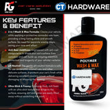 PG Perma Glass PG7882182 Polymer Wash & Wax 250ml [ 9556817882182 ]