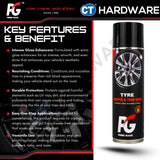PG Perma Glass PG785015 Tyre Bumper & Trim Shine 350g [ 9556817885015 ]