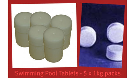 Tablet Chlorine 90% 1kg x 5pcs