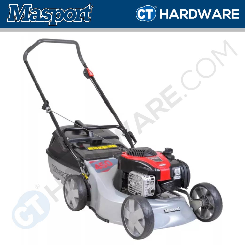 MASPORT 35MAXI400 MAXICATCH 450AL  PETROL LAWNMOWER | B&S ENGINE 450E SERIES 125CC | CATCHER | ALUMINIUM BODY