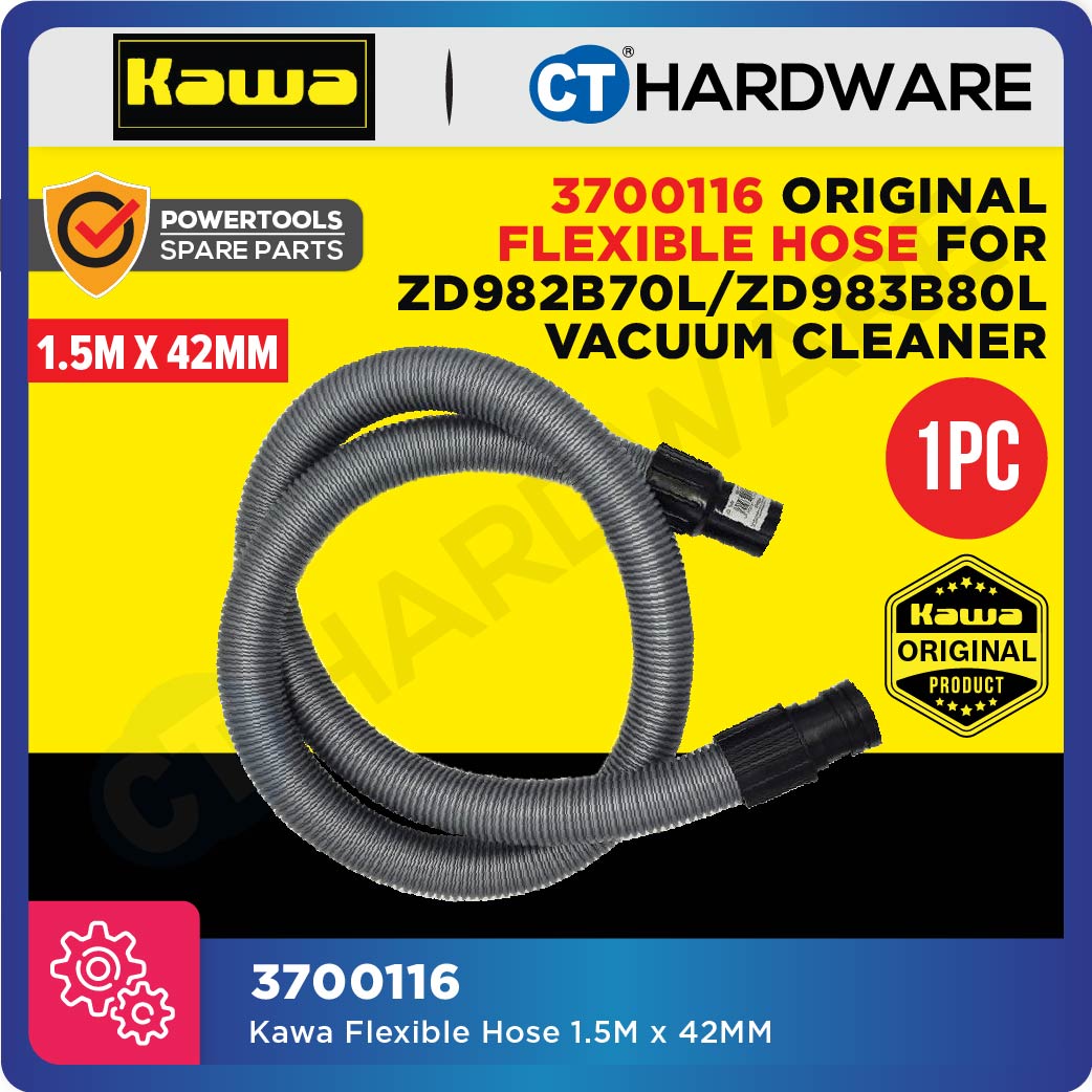 Kawa 3700116 Flexible Hose For ZD982B70L / ZD983B80L Vacuum Cleaner