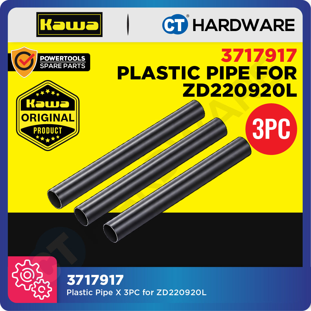 KAWA 3717917 Plastic Pipe (3pcs) for ZD220920L