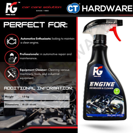 PG Perma Glass PG787231 Engine Degreaser & Cleaner 500ml [ 9556817887231 ]