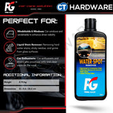 PG Perma Glass PG788535 Water Spot Remover 250ml + Applicator Sponge | Glove [ 9556817888535 ]