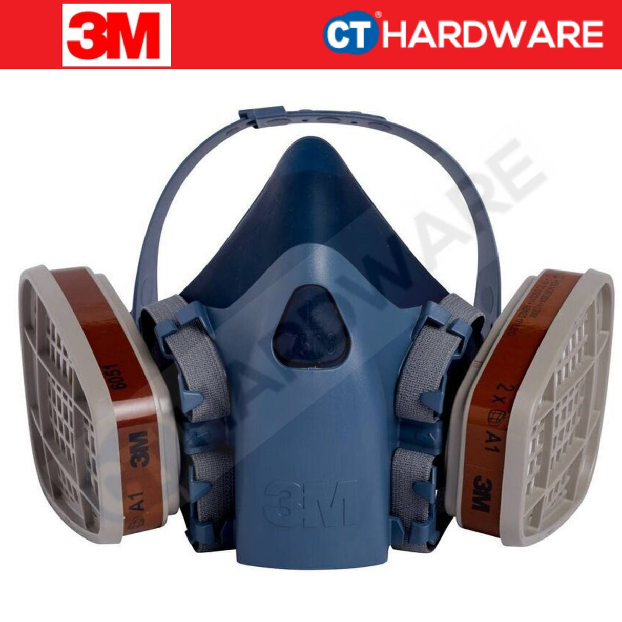 3M 3M6051 Organic Vapour Cartridge (2pcs)