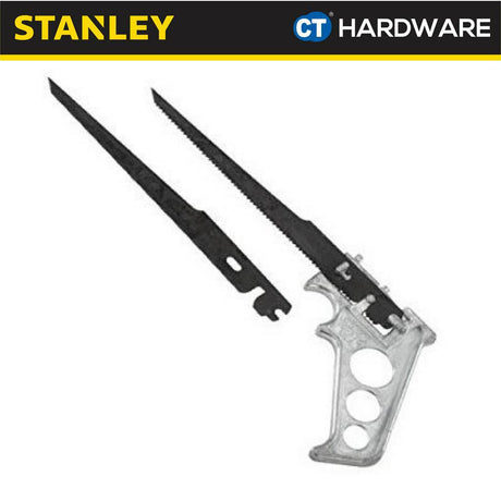 Stanley 15-275 4-Way Keyhole Saw c/w 2 Blades (Wood & Metal)