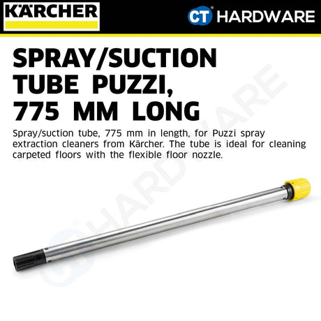 Karcher 40250040 Spray/suction tube Puzzi, 775 mm long