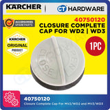 Karcher 40750120 Closure Complete Cap For MV2/WD2 and MV3/WD3