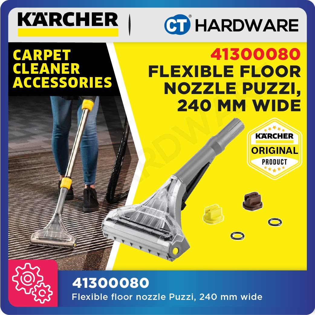 Karcher 41300080 Flexible floor nozzle Puzzi, 240 mm wide