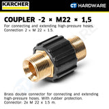 Karcher 44030020 Coupler -2 × M22 × 1,5