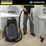 Karcher 44406260 Suction hose with bend, NT, DN 35, length 2.5 m, clip 1.0, bayonet 1.0