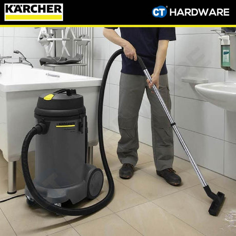 Karcher 44406260 Suction hose with bend, NT, DN 35, length 2.5 m, clip 1.0, bayonet 1.0