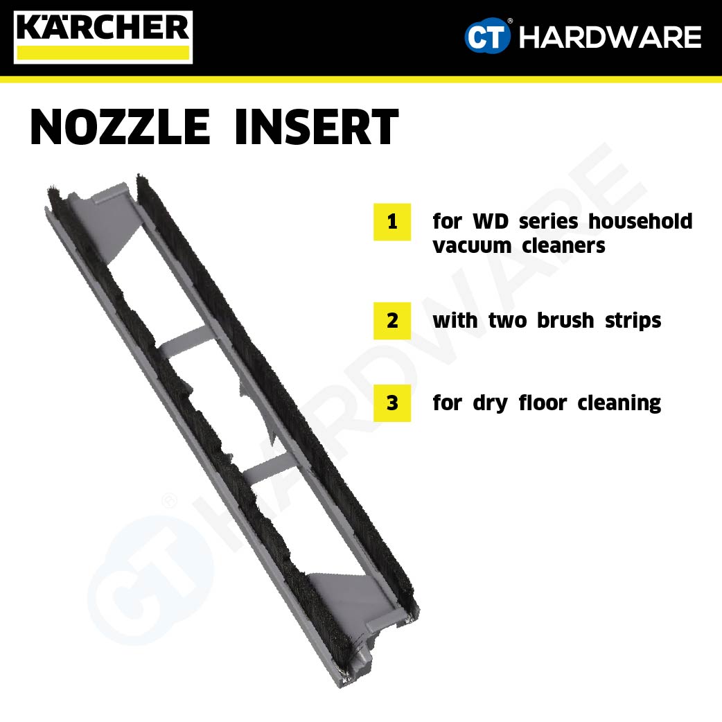 Karcher 46290150 Mixing Insert (brush strip) For MV3/WD3-MV4/WD4