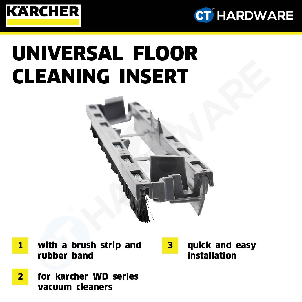 Karcher 46290160 Mixing Insert(Brush/Rubber Strip) MV2/WD2-MV3/WD3