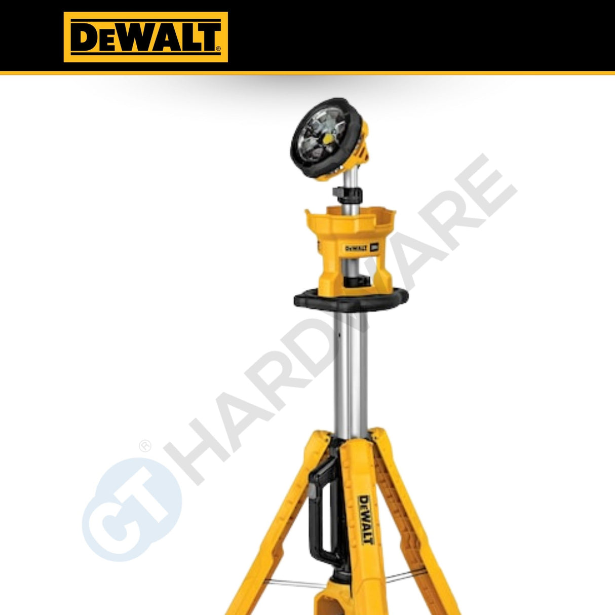 DEWALT DCL079N-B1 20V MAX XR Cordless LED Tripod Light Bare Unit