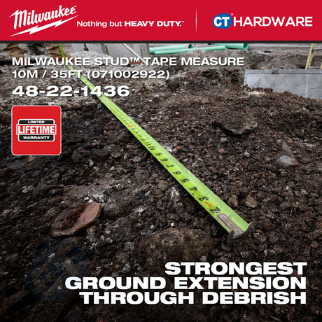Milwaukee Short Tape Measures | Keychain Tape Measure 6FT | Compact Magnetic Tape Measure 16FT & 26FT | STUD™ Tape Measure 35FT | Measuring Tools | Alat Pengukur